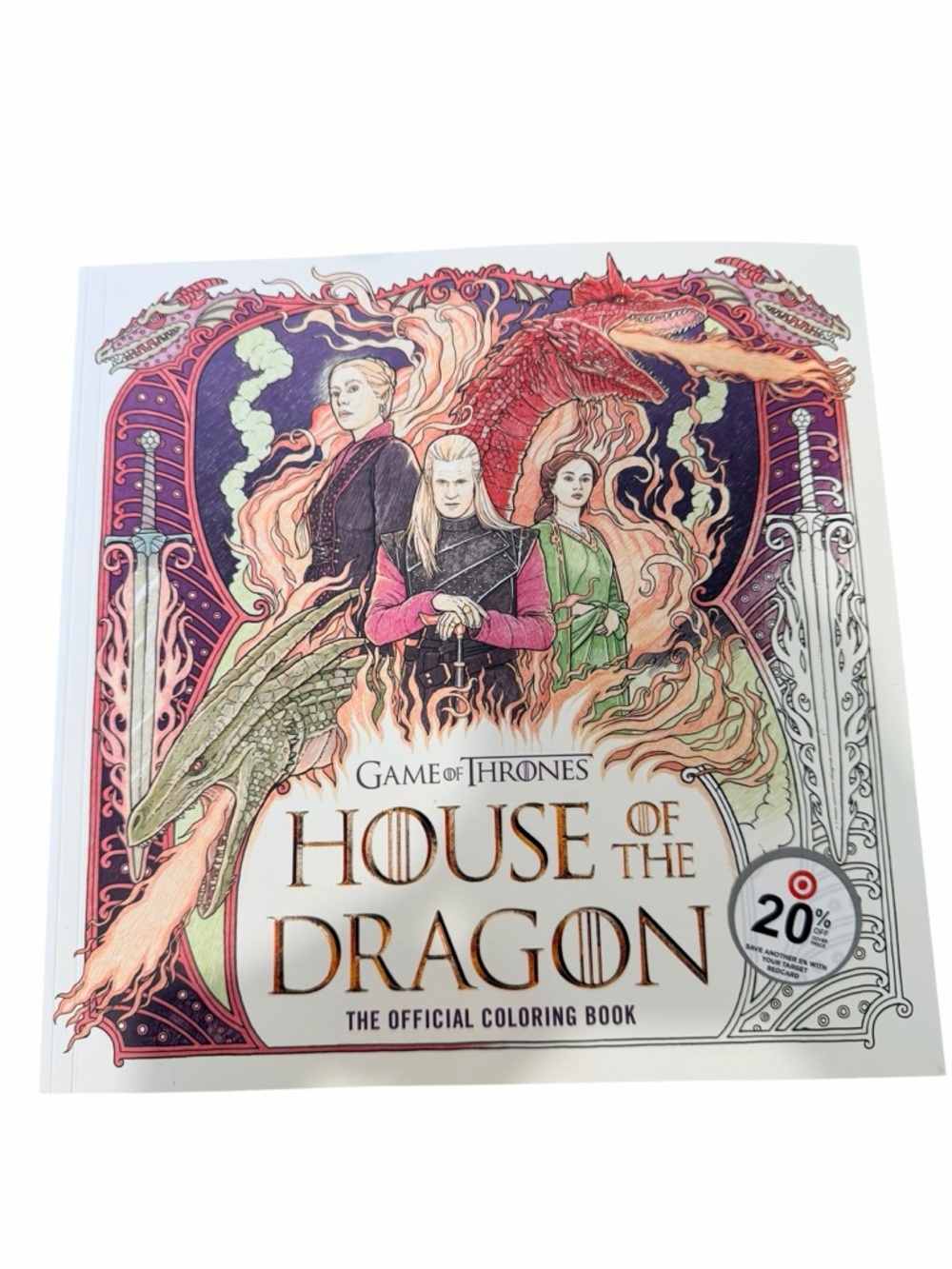 House of the Dragon Official Coloring Book - Game of Thrones